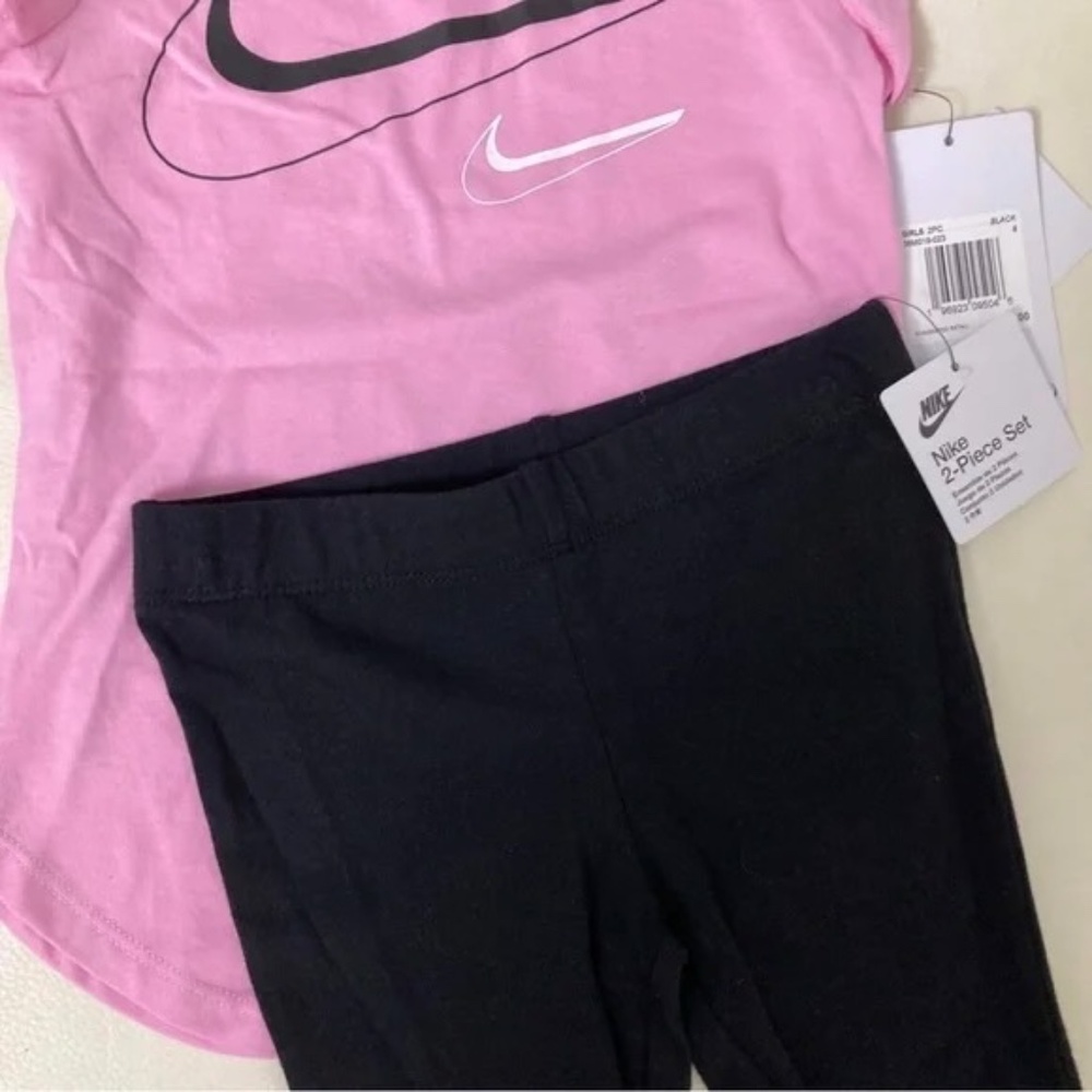 Nike cute pink leggings top pink set - Picture 6 of 6